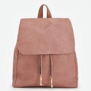 Justfab Milo Blush Backpack (NWT)